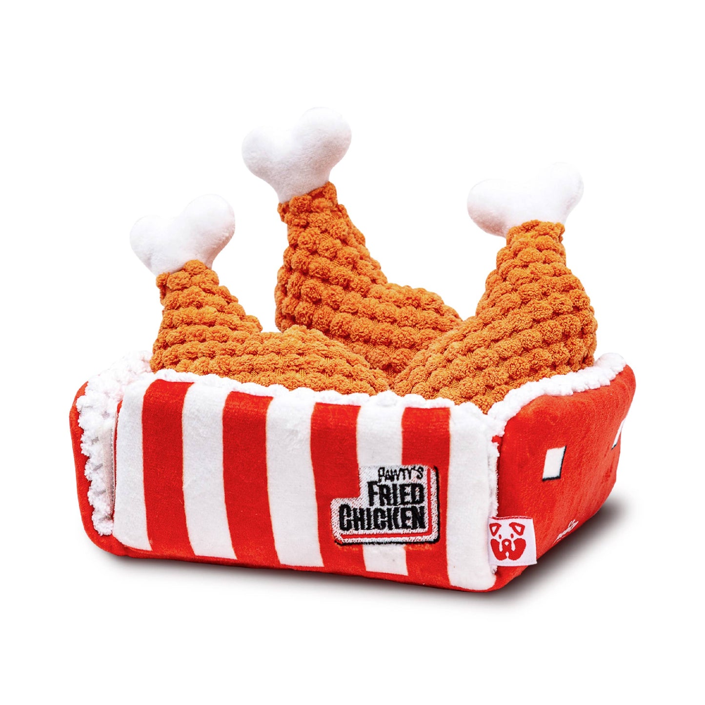 Juguete interactivo para perros con forma de pollo frito PAWTY