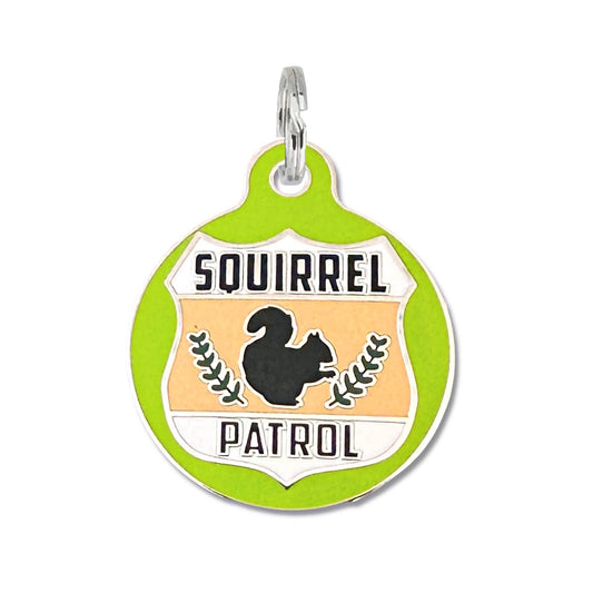 Squirrel Patrol - Pet ID Dog Tag