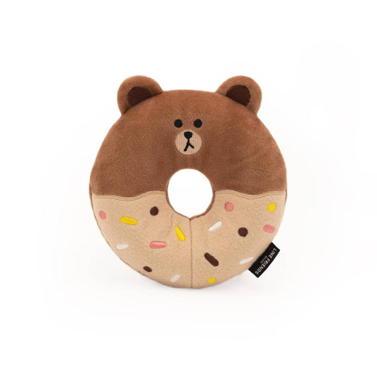 ZippyPaws LINE FRIENDS Donutz Buddies - Marrón