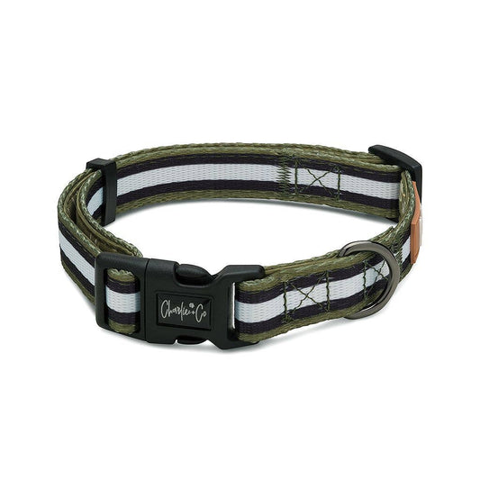 Barky Khaki - Adjustable Dog Collar