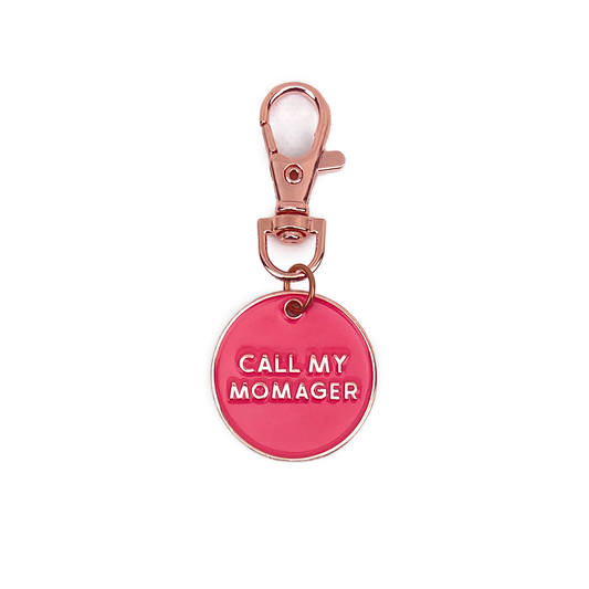 Dog Collar Charm - Call My Momager