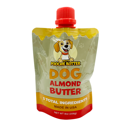 Dog Almond Butter Squeeze Pack 8 oz