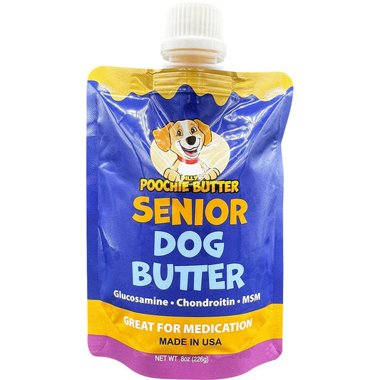 Senior Dog Peanut Butter Squeeze Pack 8 oz