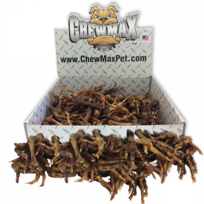 Golosinas masticables con forma de patas de pollo