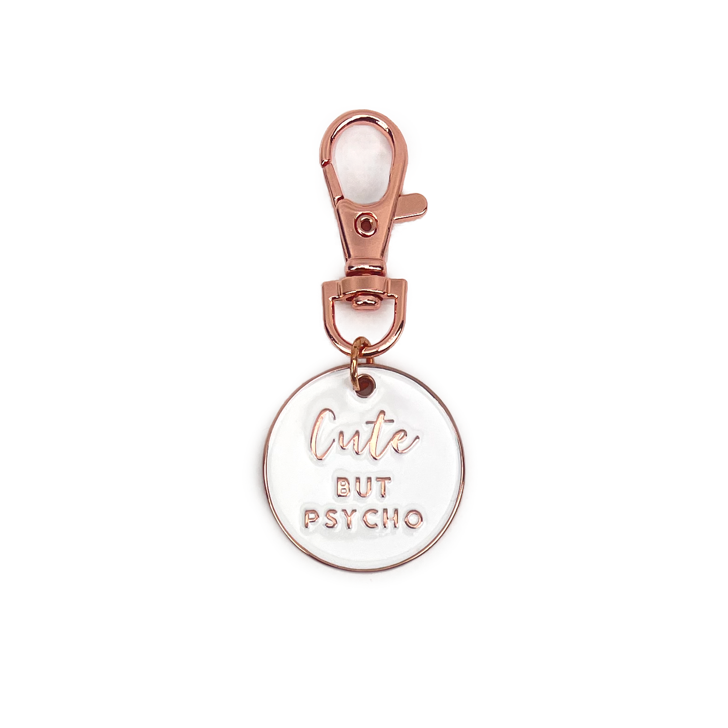 Dog Collar Charm - Cute But Pyscho