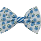 Hydrangea Bow Tie - Blue