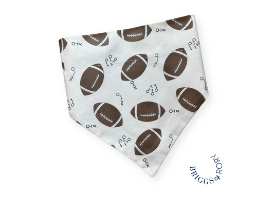 Bandana para perro con diseño de fútbol