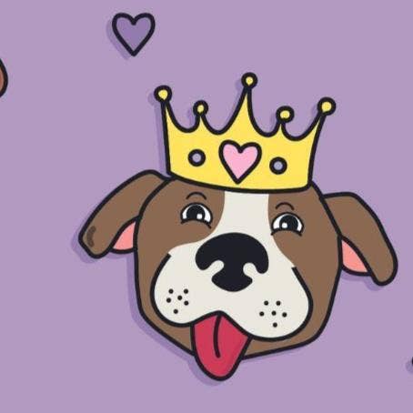 Purple Princess Martingale Collar
