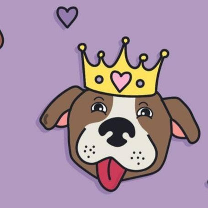 Purple Princess Martingale Collar