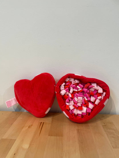 Be My Valentine Interactive Snuffle Dog Toy