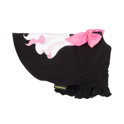 Pink Bow Ghost Dog Halloween Shirt