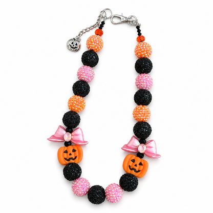 Blush Pumpkin Heiress Dog Necklace