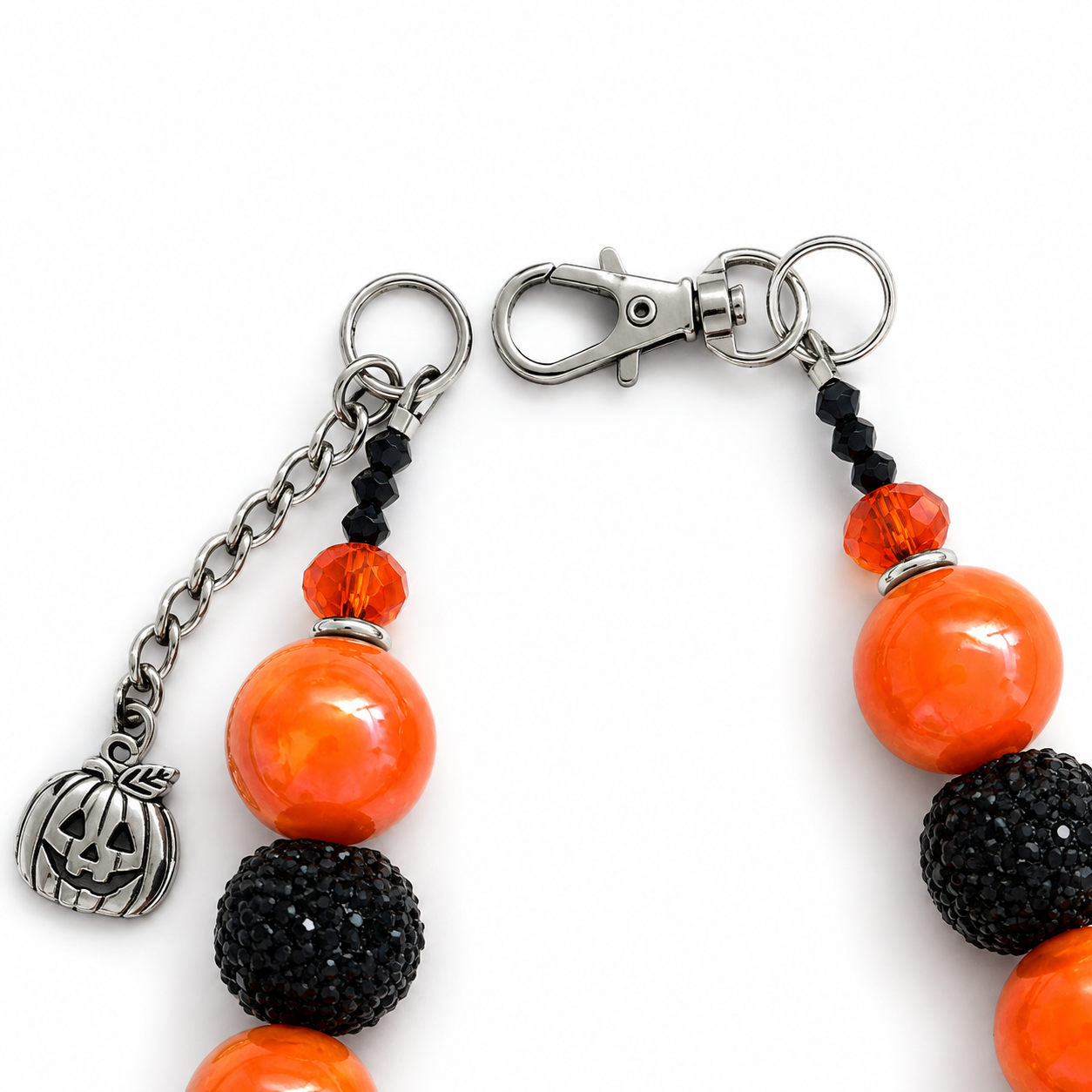 Midnight Pumpkin Heiress Dog Necklace