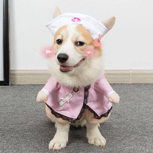 Nurse Dog Costume