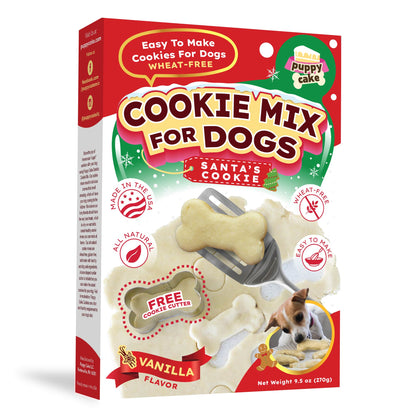 Puppy Cake Cookie Mix and Cookie Cutter Kit  (Wheat-free)