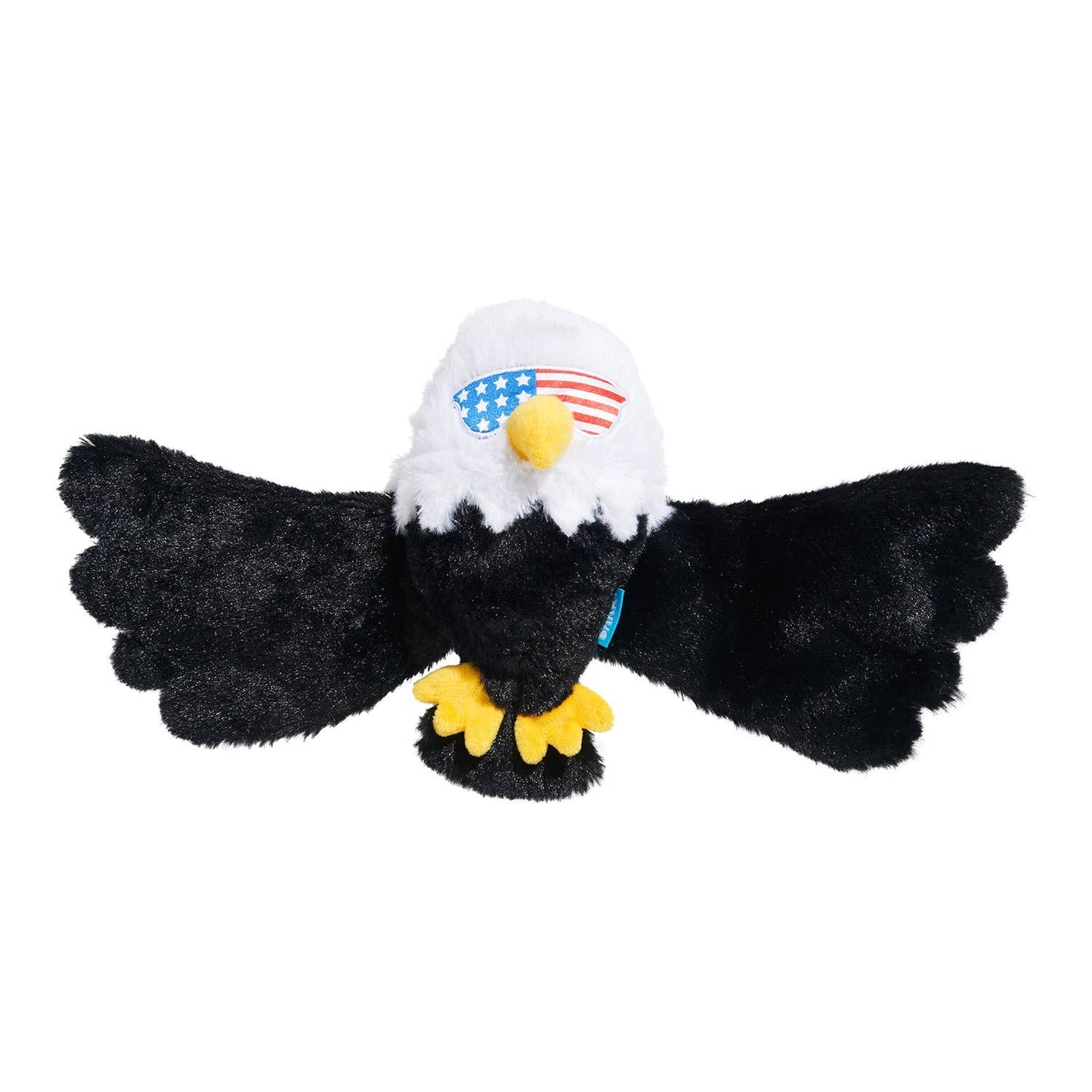 Bold Eagle Fourth Of July American Plush Dog Toy