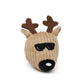 Santa's Reindeer Wee Huggles® Balls Dog Toys - Assorted