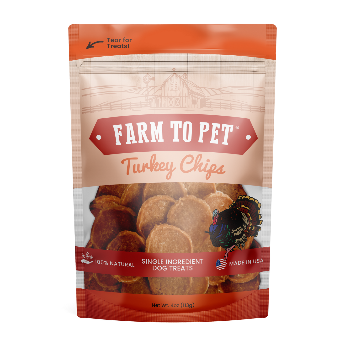 Turkey Chips 4oz