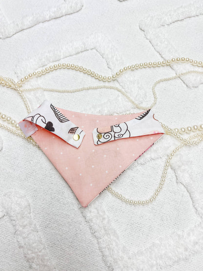 Bandana para perro con cupcakes