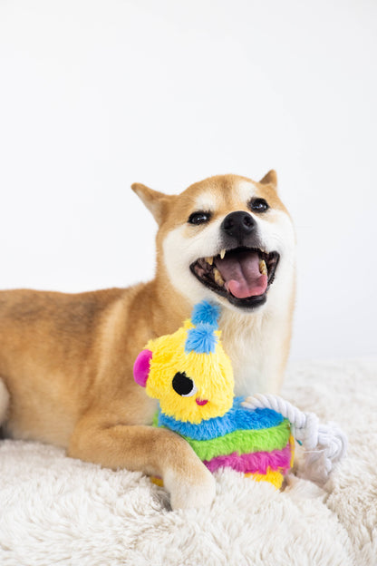 Juguete para perro con forma de piñata de cachorro