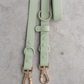 Hands Free Leash in Sage Green 8"