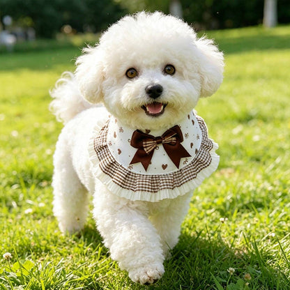Princess Style Bow Dog Bandana