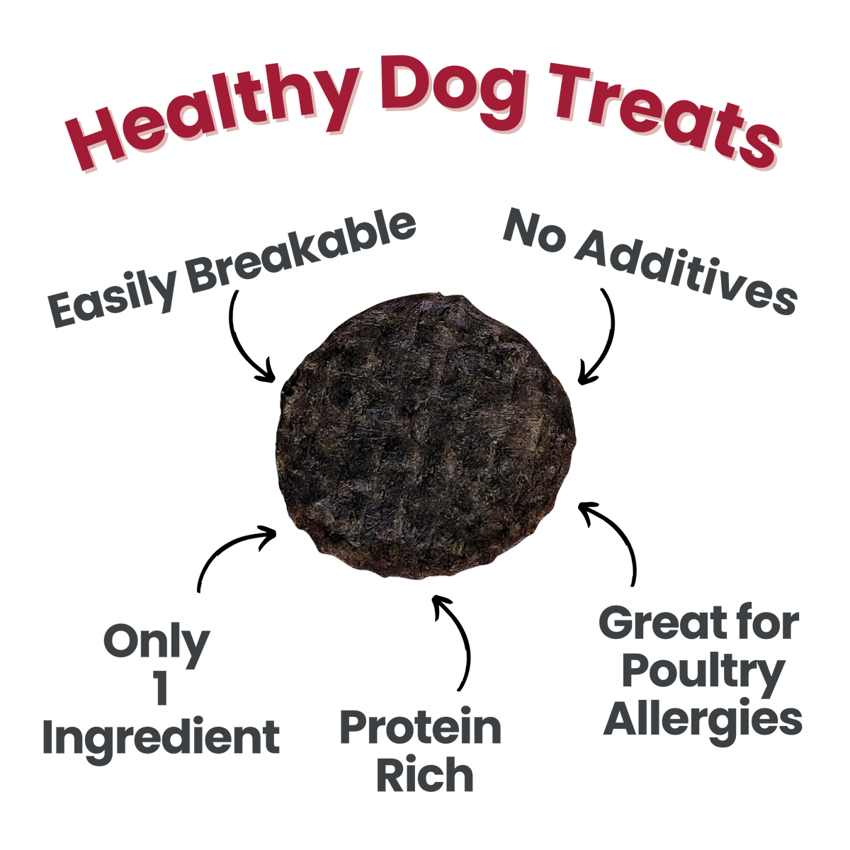 Beef Chips Dog Treats 12oz