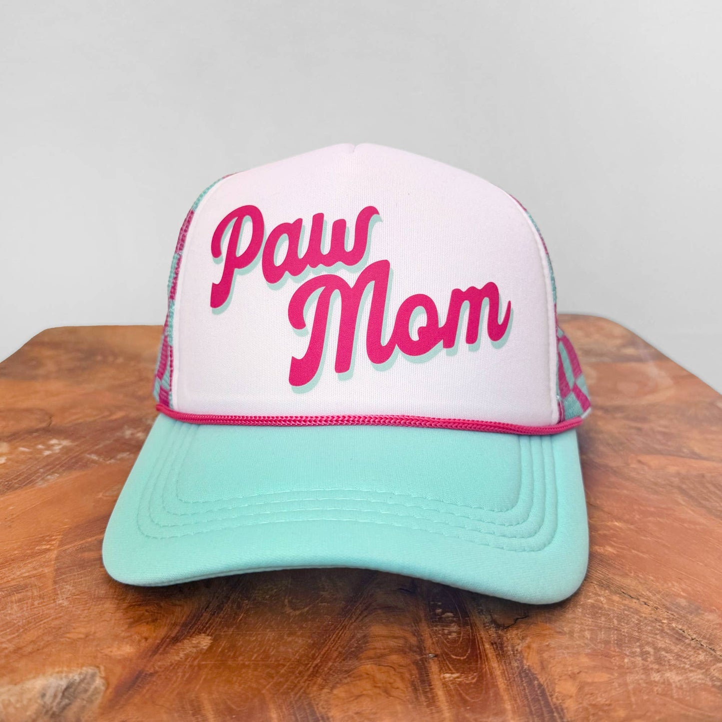 Paw Mom Retro Trucker Hat