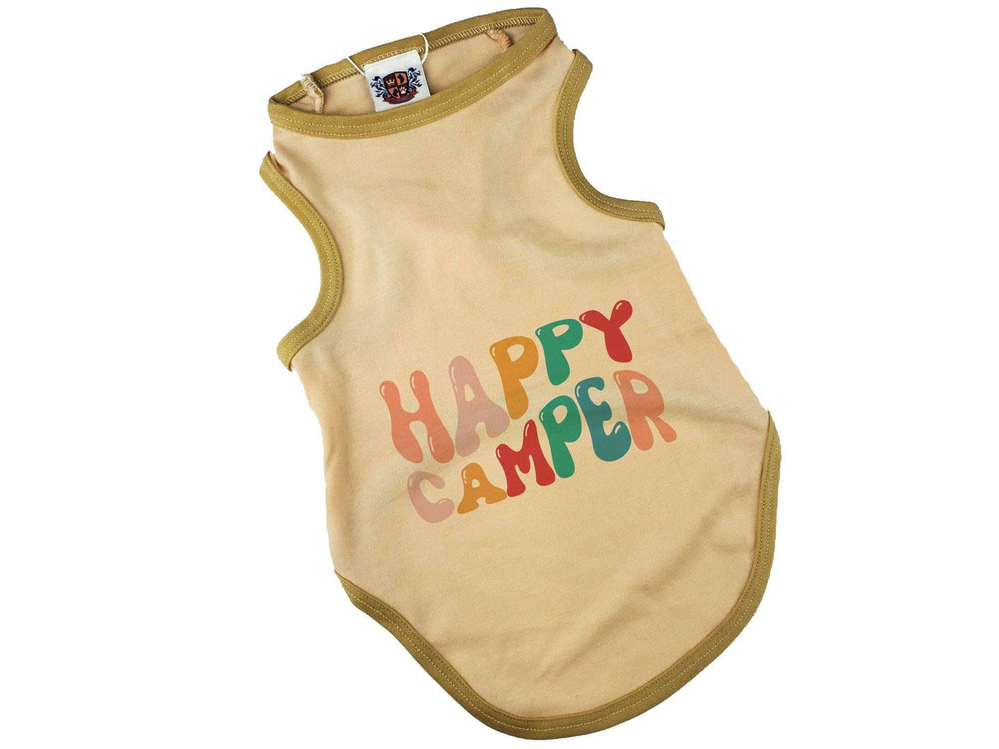Happy Camper Dog Tee