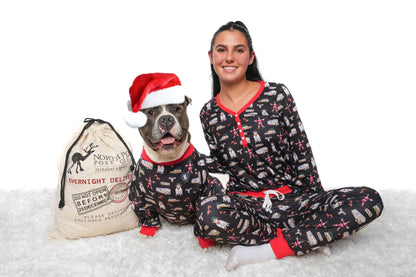 Pitter's Full Pit bull Pajamas