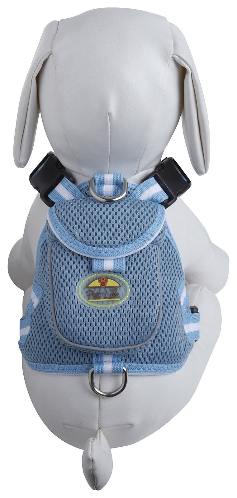 Mesh Pet Harness With Pouch - Assorted Colors