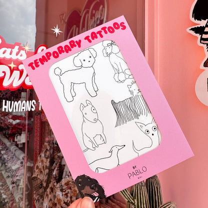 Tatuajes temporales - Perritos