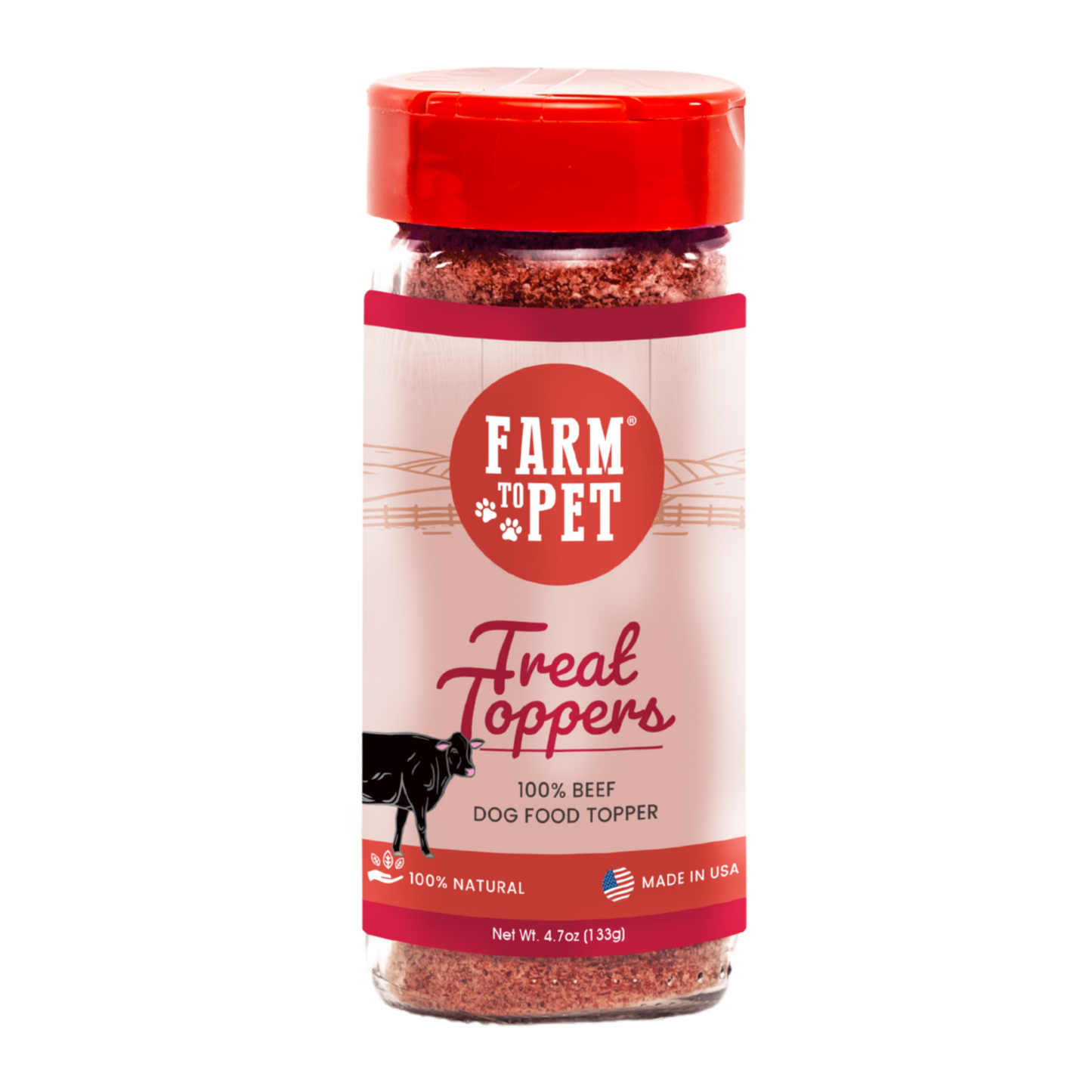 Treat Topper Beef Dog Food Topper
