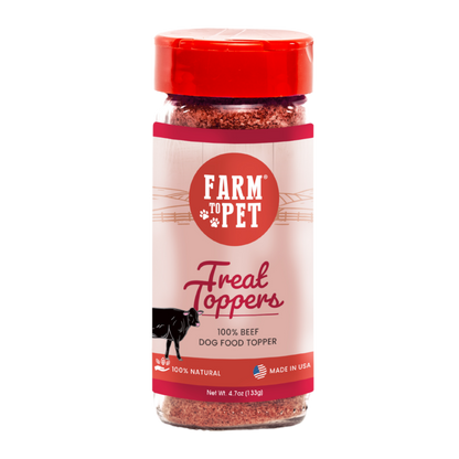 Treat Topper Beef Dog Food Topper