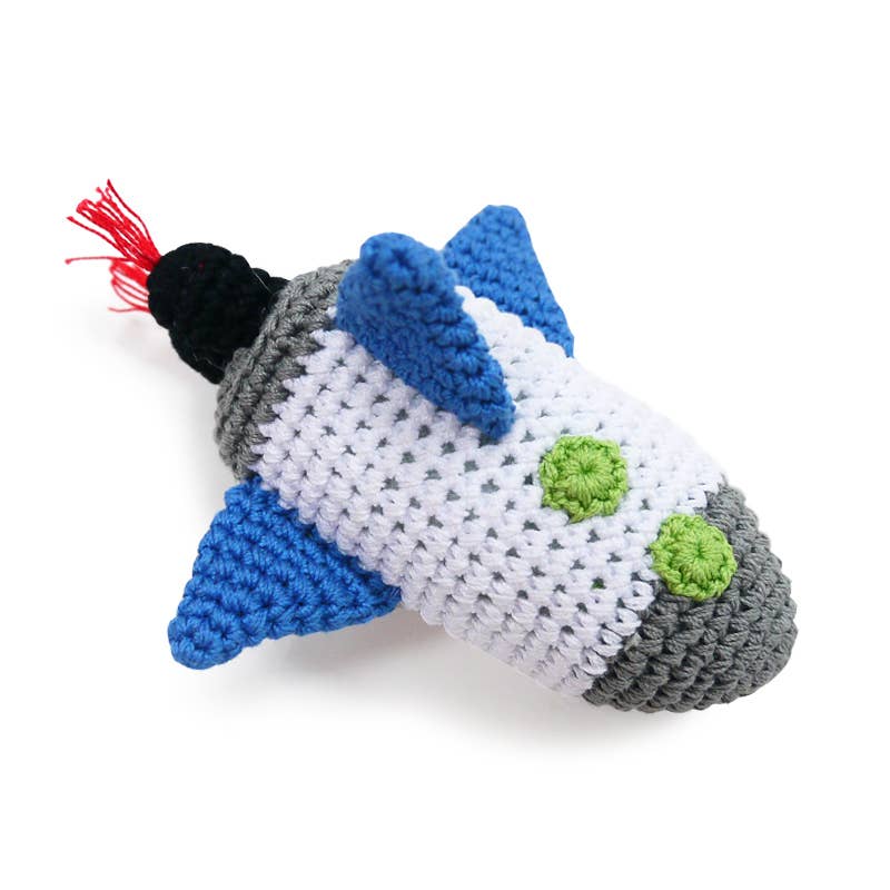 Crochet Toy - Spaceship