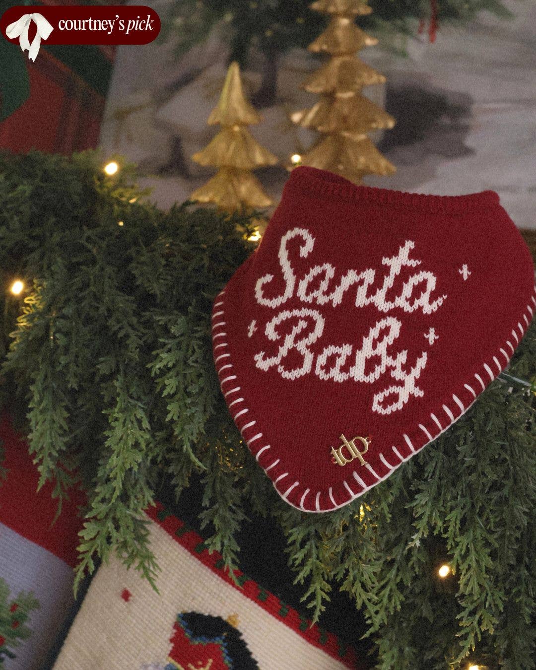 Santa Baby Dog Bandana