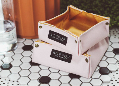 Rosewater Pink Portable Dog Bowl