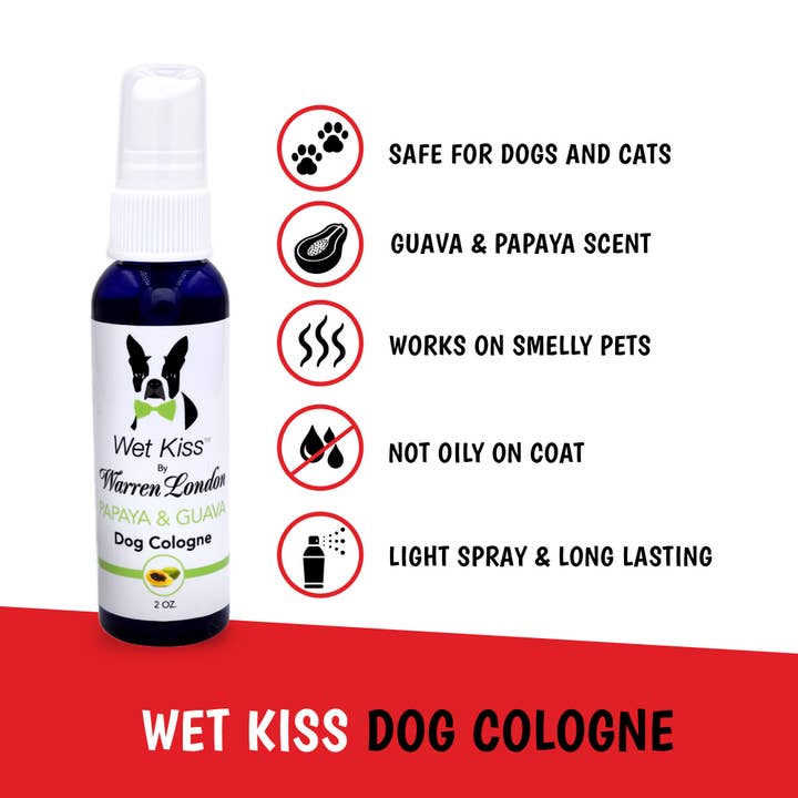 Wet Kiss Dog Cologne - Milk & Honey 2 oz