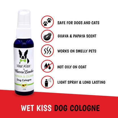 Colonia para perros Wet Kiss - Leche y miel 2 oz