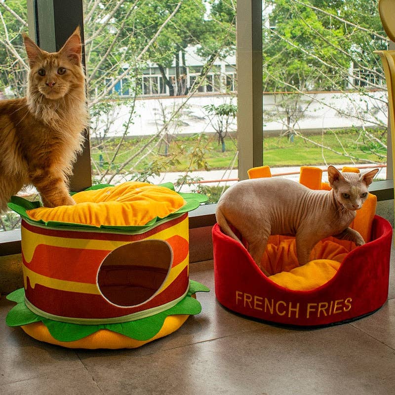 French Fries Pet Bed