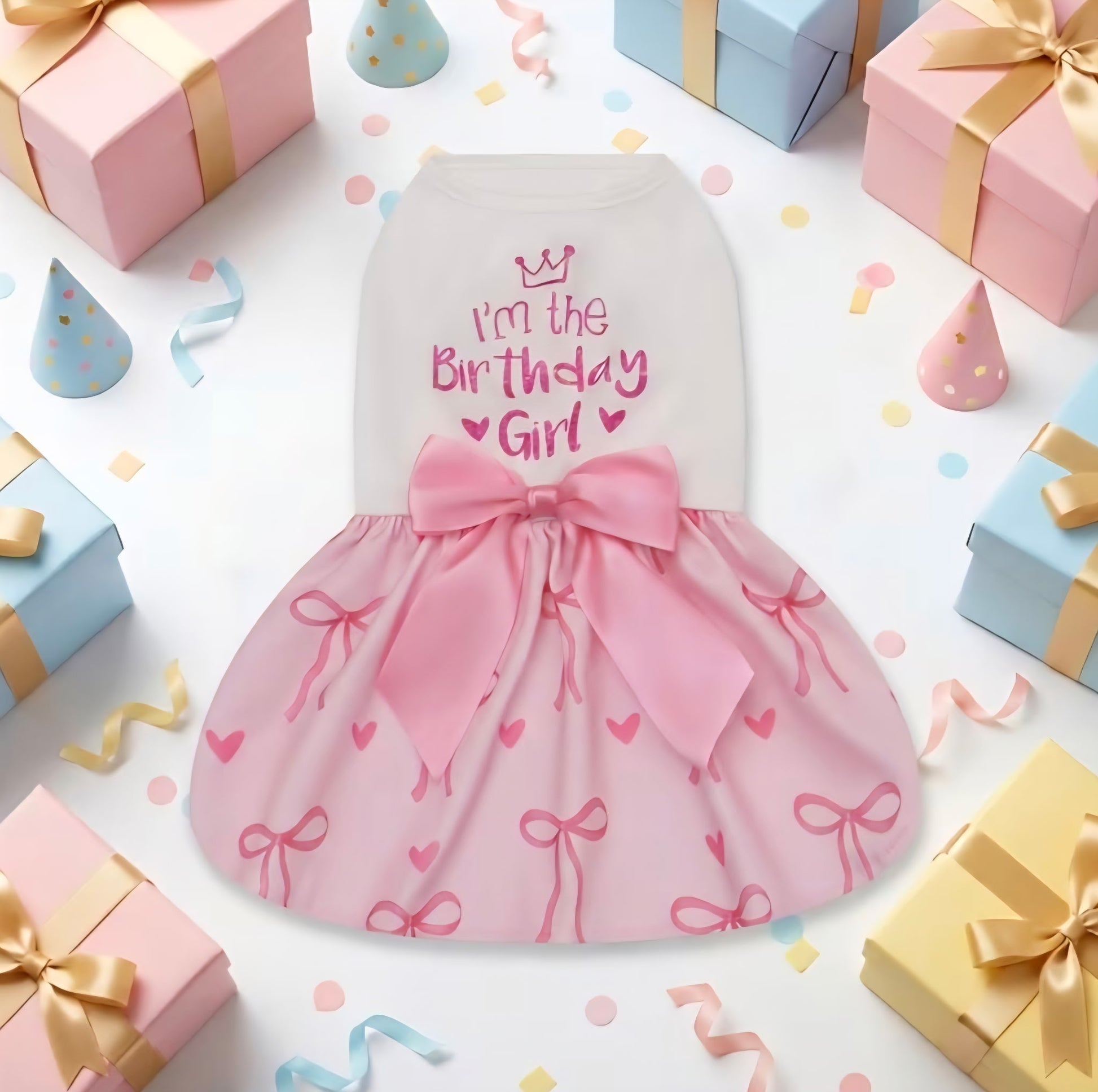 I'm The Birthday Girl Dog Dress