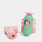 Dog Poop Bag Set & Dispenser - Flora or Coffee