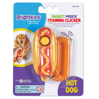 Clicker de entrenamiento Smarty Pooch™ de Brightkins™ - HOT DOG