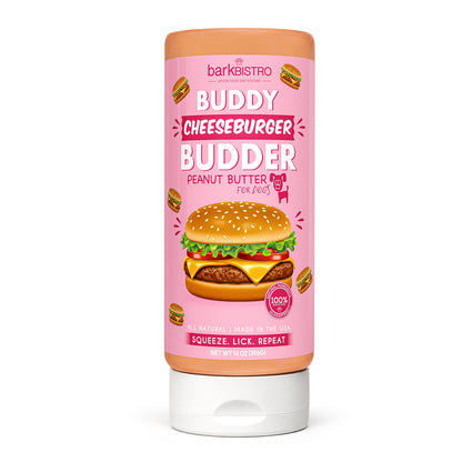 Dog Peanut Butter Buddy Budder - Squeeze Bottle 14 oz