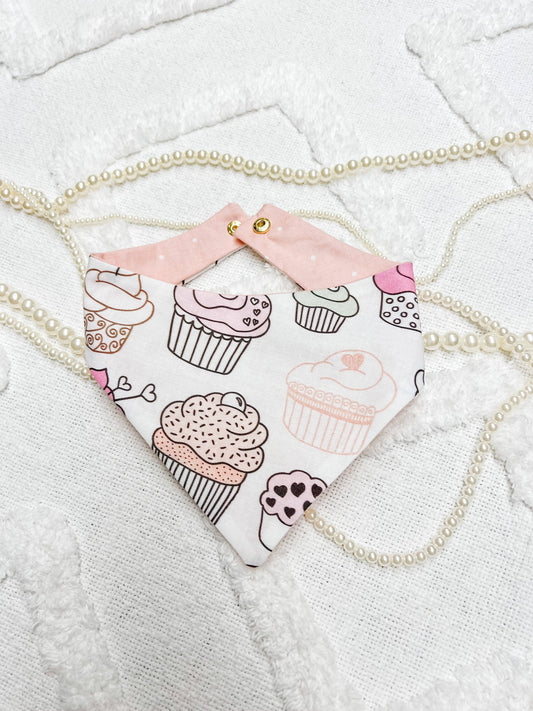 Cupcakes Dog Bandana