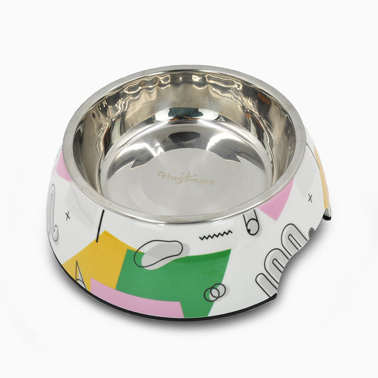 HugSmart Pet Bowl - Memphis Green