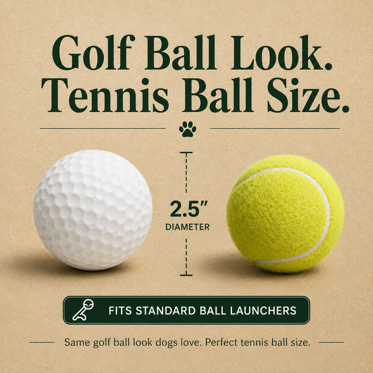 Golf Ball Dog Toy