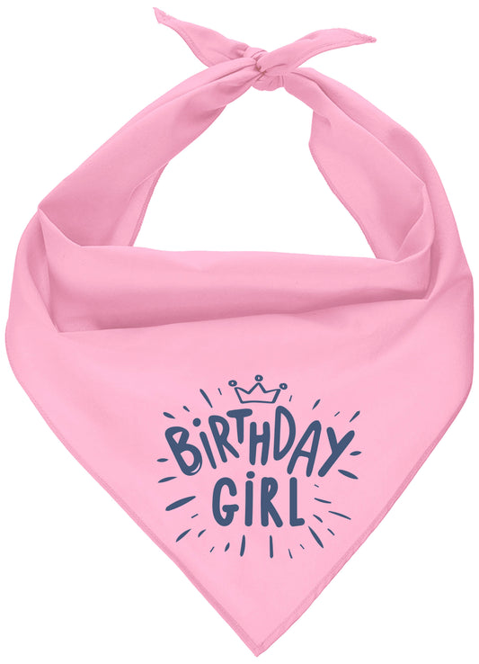 Birthday Girl Dog Bandana