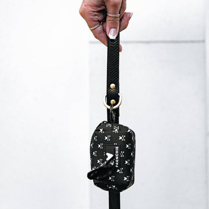 Frenchie Poo Bag Holder- Bad to the Bone