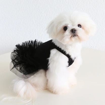 Cute Bow Embellished Dog Tutu Dress